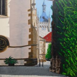 Painting: In Bad Wimpfen